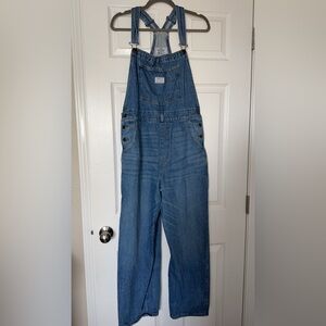 Levi Strauss & Co. Women's Blue Denim Overalls